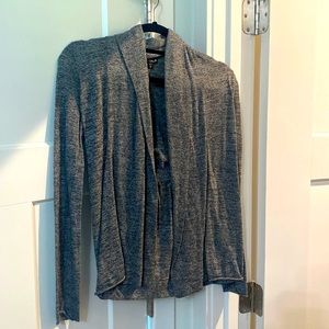 Gray cardigan